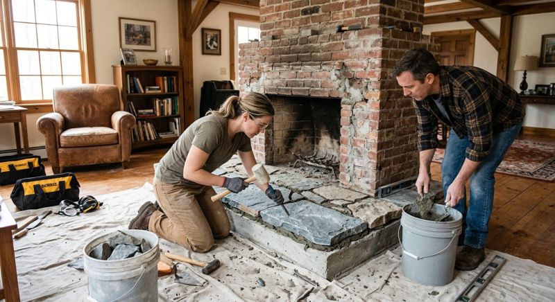 Hearth Remodeling in Katy, TX